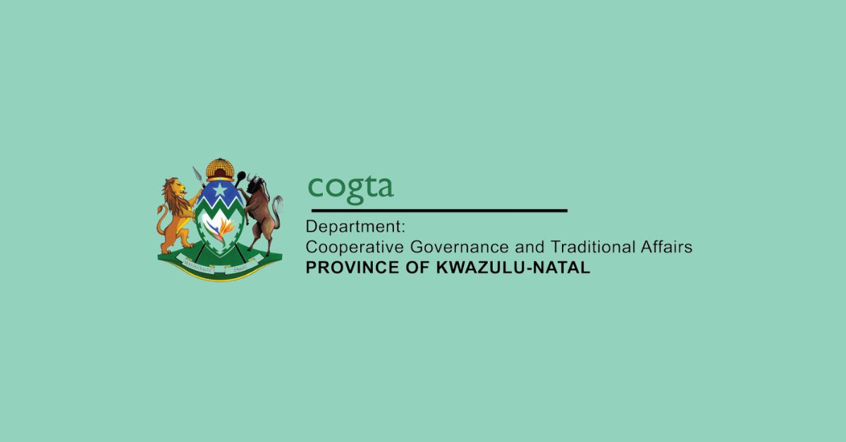 Kzn Dept Of Co Operative Governance And Traditional Affairs