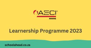 AECI Mining Learnership