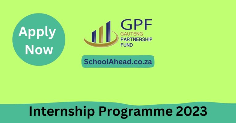 Gauteng Partnership Fund (GPF)