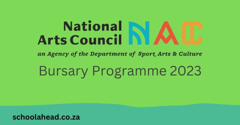 National Arts Council (NAC) Bursary