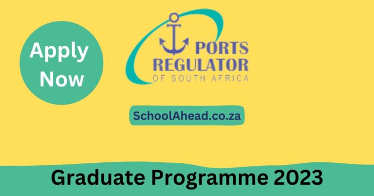 Ports Regulator of South Africa Internship Programme 2023