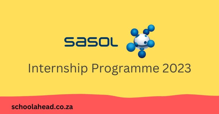 Sasol Internships