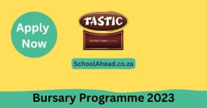 Tastic Bursary