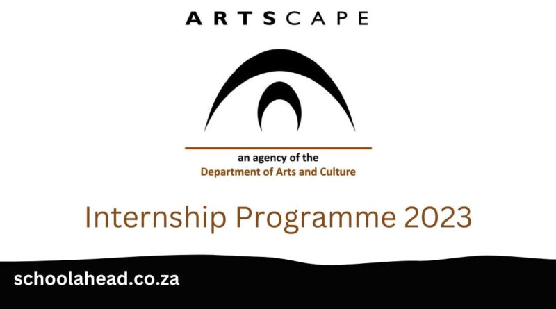 internships-in-artscape-scm-administration-2023-in-cape-town-south