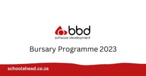 BBD Software Development Bursary