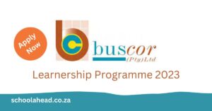 Buscor Learnership Programme