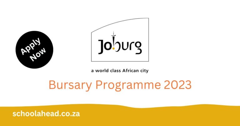 City of Johannesburg Bursary Programme