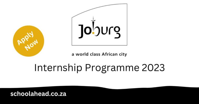 City of Johannesburg Internship Programme