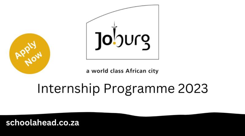 City Of Johannesburg Admin Internships 2023 2024 SchoolAhead   City Of Johannesburg Internship Programme 800x445 