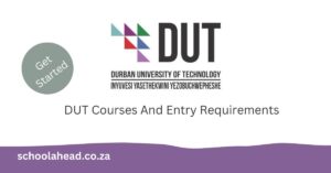 DUT Courses And Entry Requirements