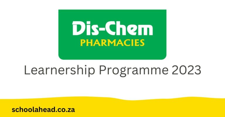 Dis-Chem Learnerships