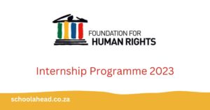 Foundation for Human Rights (FHR) Internships