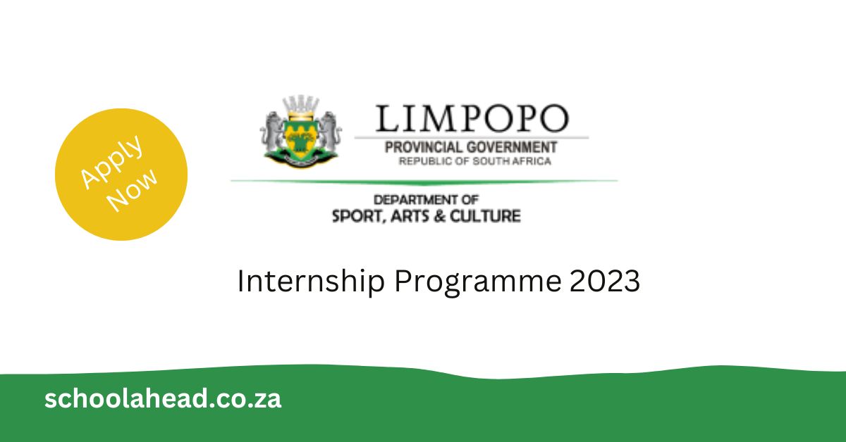 Department of Sport, Arts & Culture - Young Creatives Programme 2023 ...