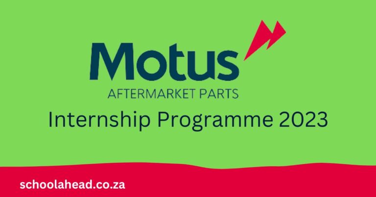 Motus Aftermarket Parts Internships