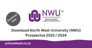 North West University (NWU) Prospectus