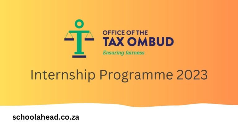 Office of the Tax Ombud Internships