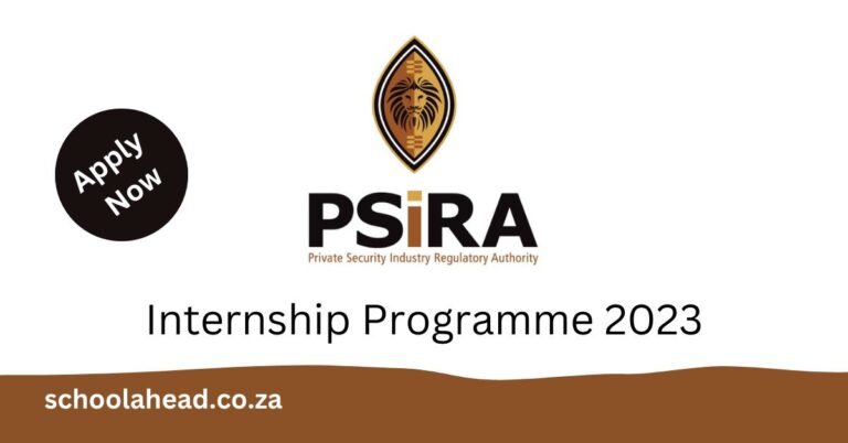 PSiRA Internship Programme