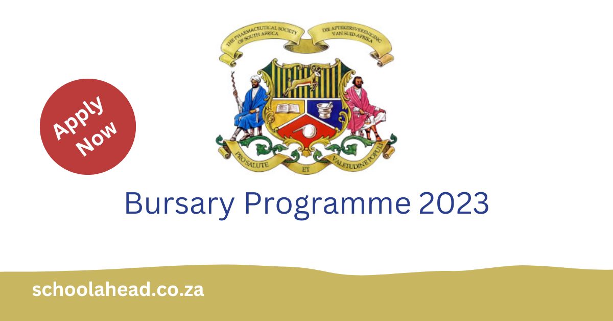 Pharmaceutical Society of South Africa (PSSA) Bursary 2024 SchoolAhead