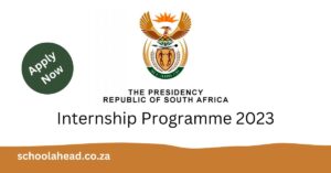 Presidency of South Africa Internship Programme