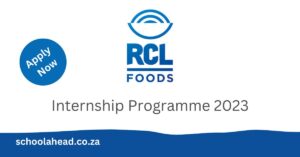 RCL Foods Internship Programme