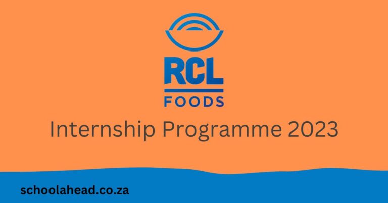 RCL Foods Internships