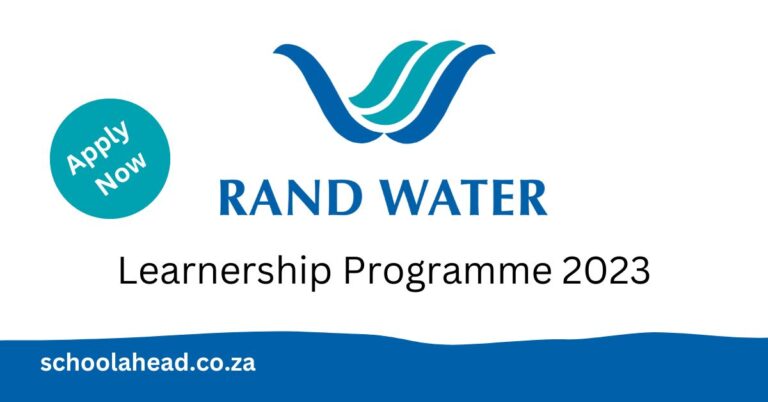 Rand Water Learnership Programme