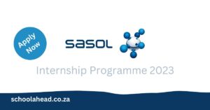Sasol Internship Programme