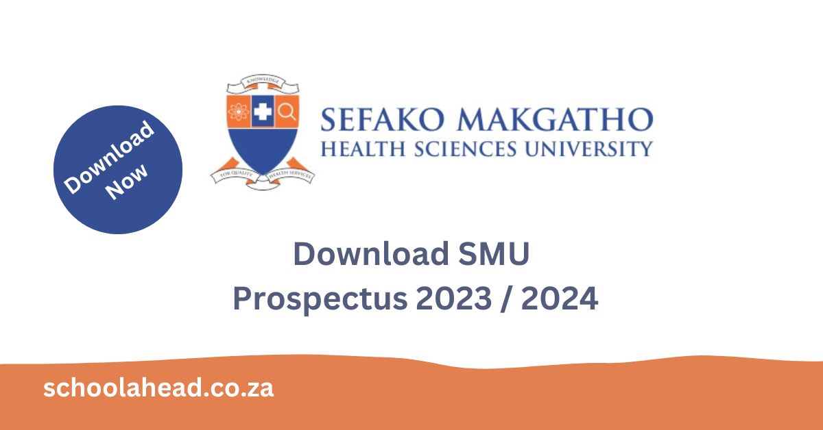 Sefako Makgatho University (SMU) Prospectus 2024 (Pdf Download