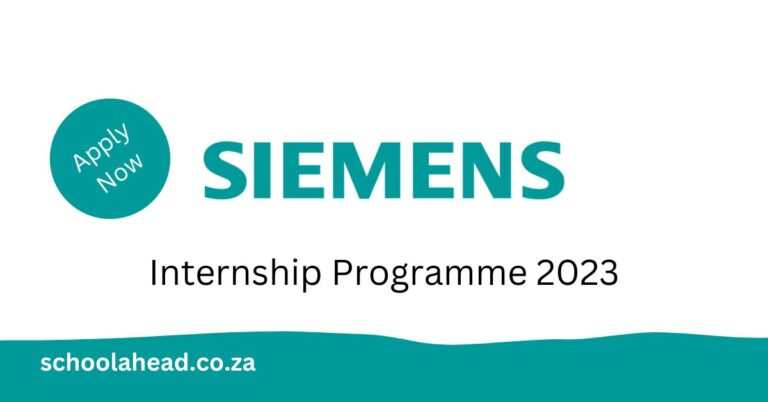 Siemens Internship Programme