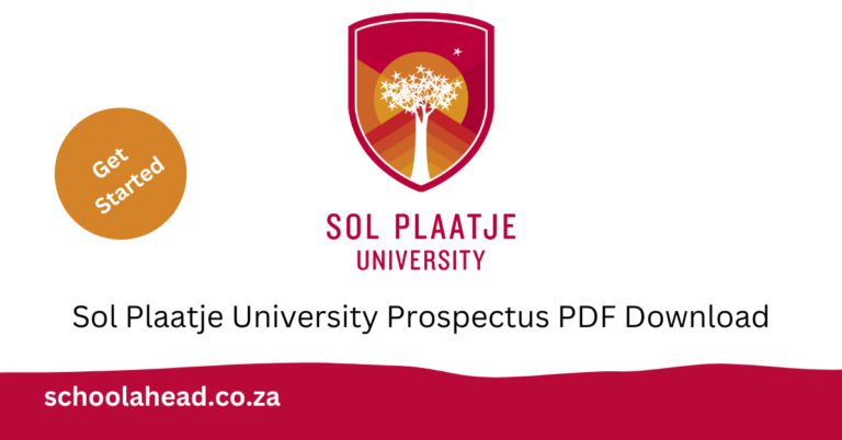 Sol Plaatje University Prospectus PDF Download
