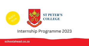 St Peter’s College Internship Programme