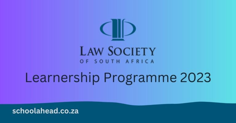 The Law Society of South Africa Learnerships