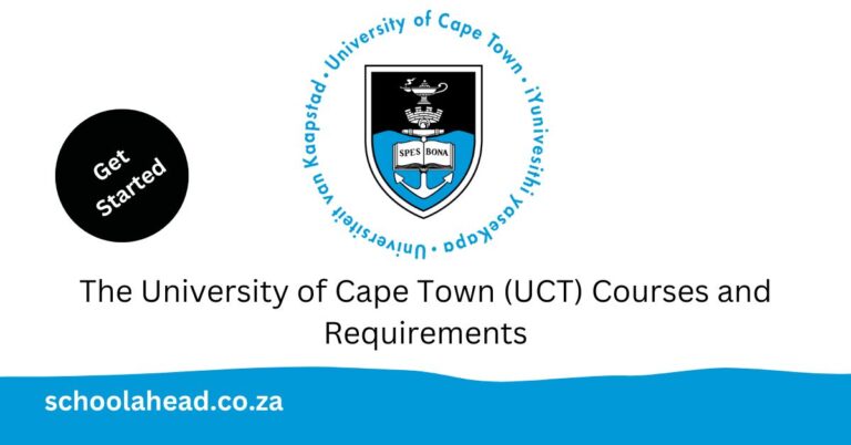 The University of Cape Town (UCT) Courses and Requirements