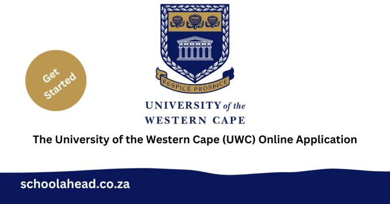 The University of the Western Cape (UWC) Online Application