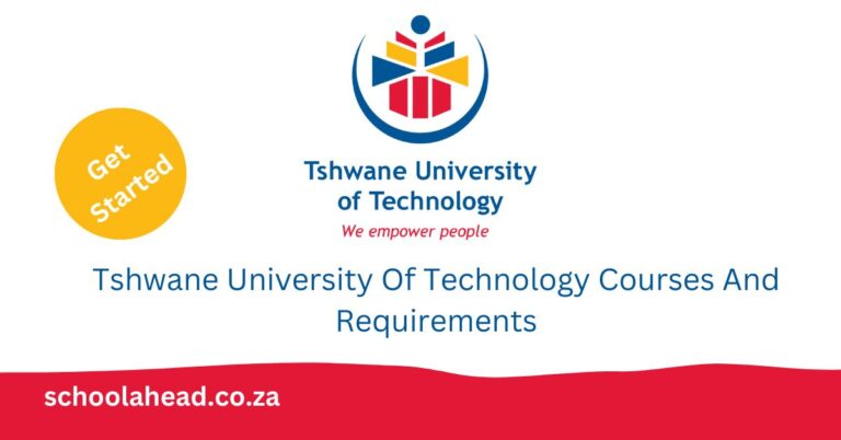 Tshwane University Of Technology Courses And Requirements