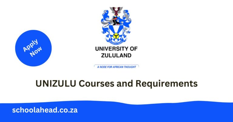 UNIZULU Courses and Requirements