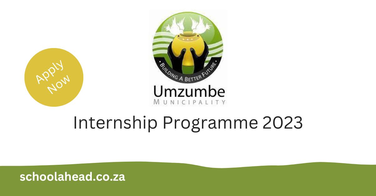 Umzumbe Municipality - Internships 2023 - SchoolAhead