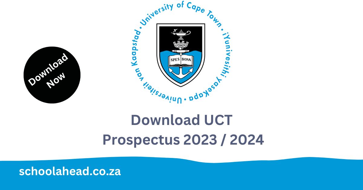 University of Cape Town (UCT) Prospectus PDF Download SchoolAhead