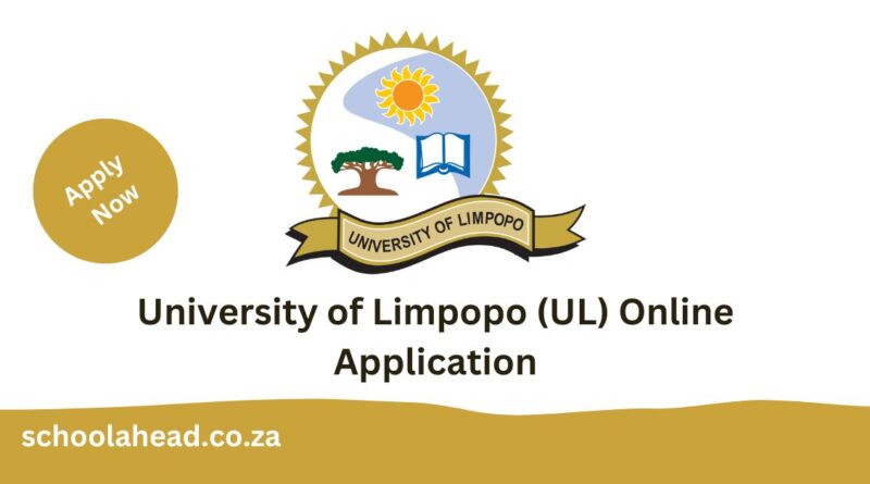 University Of Limpopo (UL) Online Application - SchoolAhead