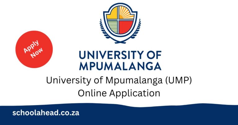 University of Mpumalanga (UMP) Online Application