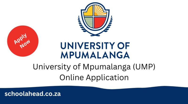 University Of Mpumalanga UMP Online Application SchoolAhead university-of-mpumalanga-ump-online-application-schoolahead