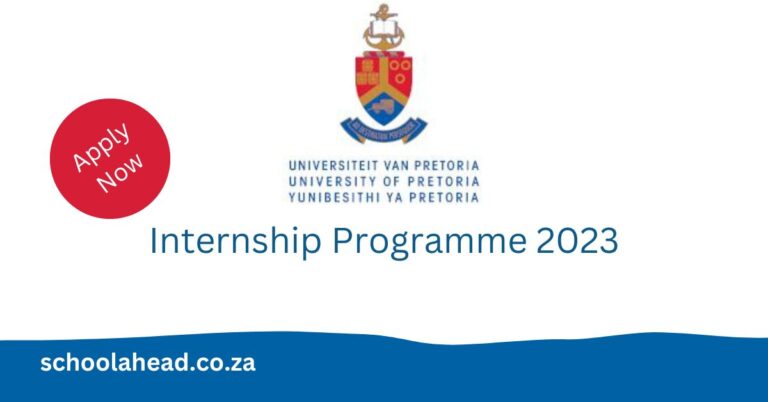 University of Pretoria Internship Programme