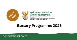 Department of Agriculture Bursary