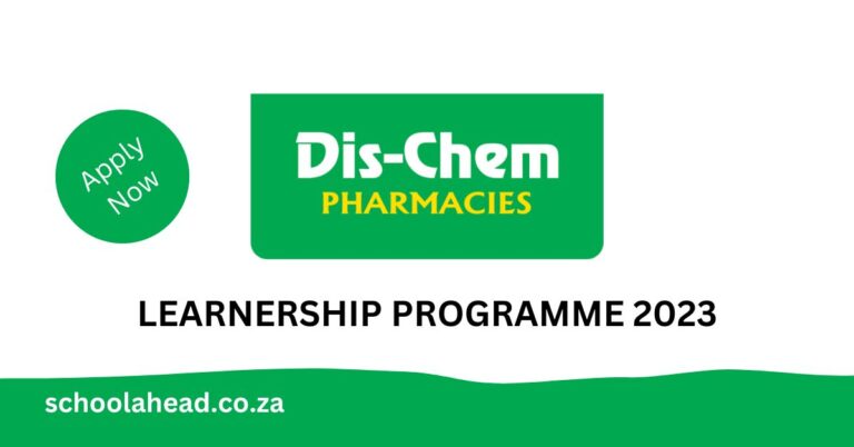 Dischem Learnership Programme