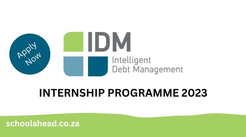 Intelligent Debt Management (IDM) - Graduate Programme 2023 - SchoolAhead