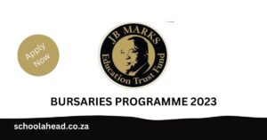 JB Marks Education Trust Fund Bursary Programme