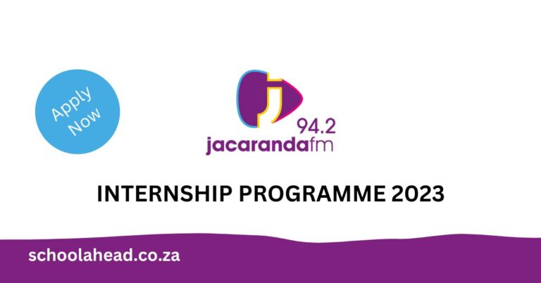 Jacaranda FM Internship Programme