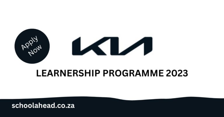 Kia Learnership Programme