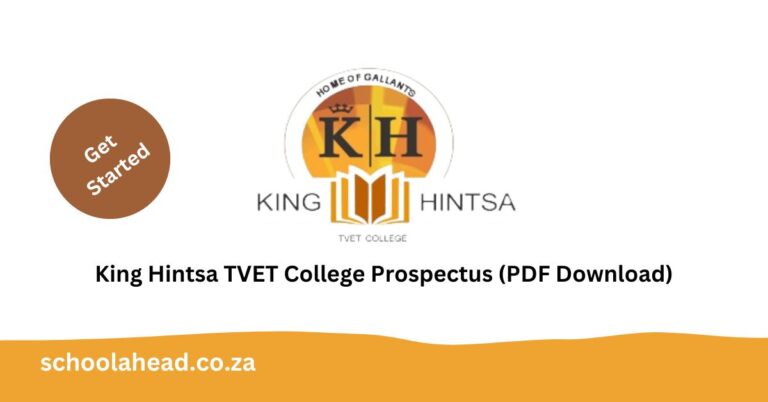 King Hintsa TVET College Prspectus