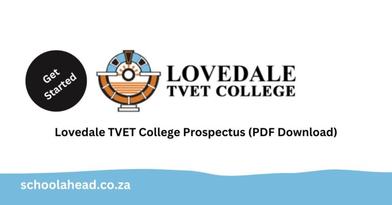 Lovedale TVET College Prospectus (PDF Download)